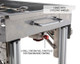 Ford Bronco Komodo Camp Kitchen - Dual Grill, Skillet, Folding Shelves, and Rocket Tower - Stainless Steel by Overland Vehicle Systems - 30100001